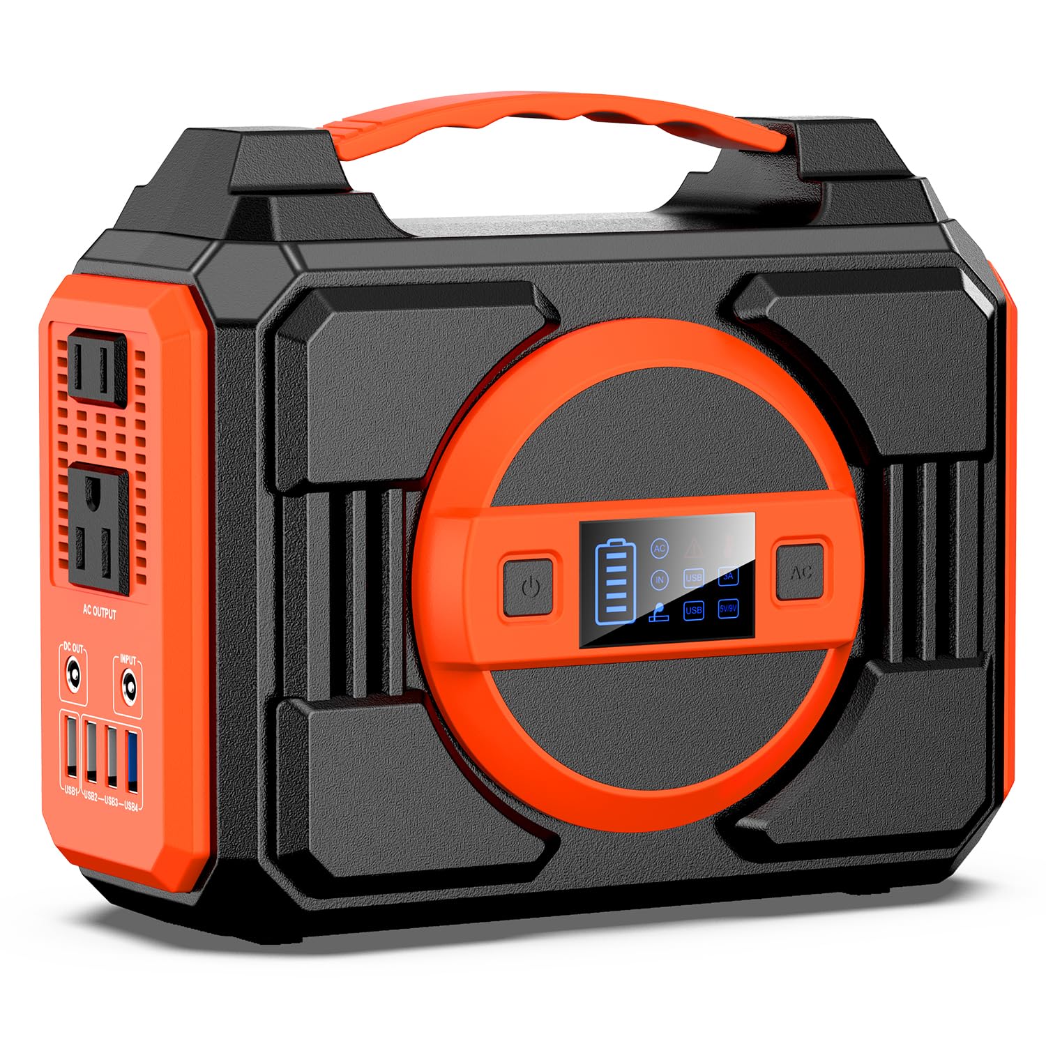 Amazon.com: Portable Power Station 300W, Outdoor Solar Generator